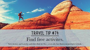 Travel tip: Find free activities